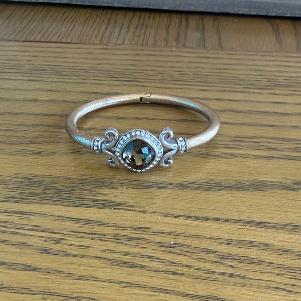 Brighton Gold and Silver Bracelet with Smoky Gem